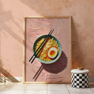 Affiche de Ramen en Art Imprimé, Poster Esthétique