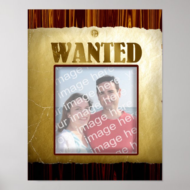 Affiche de recherche de l'Ouest ancien (Devant)