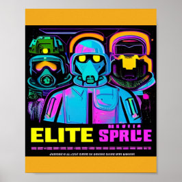 Affiche de recrutement de la propagande Cyberpunk