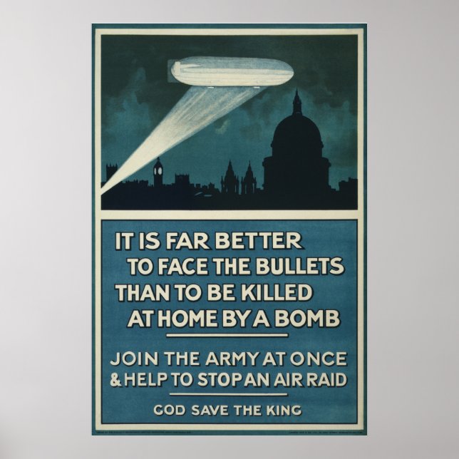 Affiche de recrutement de l'armée britannique de l (Devant)
