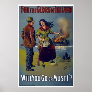 affiche de recrutement de l'armée britannique WW1 