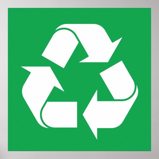 Affiche de recyclage (Devant)