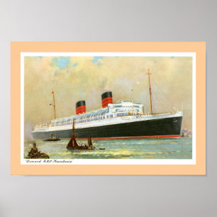 Affiche de RMS Mauretainia