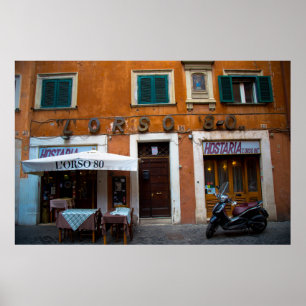 Affiche de Rome, Italie