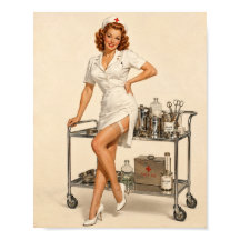 Affiche de Sally Monroe au travail