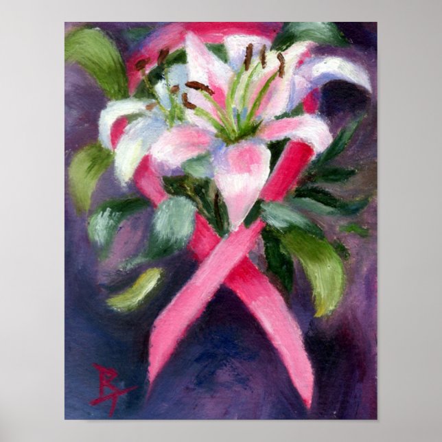 Affiche de sensibilisation au cancer du sein (Devant)