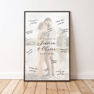 Affiche de signature de mariage pour livre d'or ph