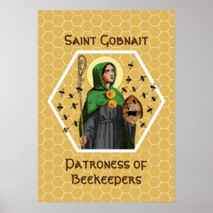 Affiche de Ste Gobnait de Ballyvourney (SAE 003)