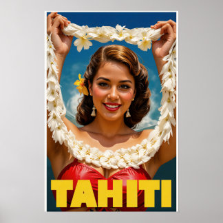 Affiche de Tahiti