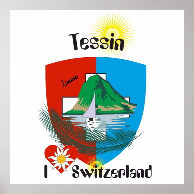 Affiche de Ticino Suisse (Devant)