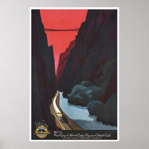 Affiche de train de Bern Hill Art de locomotive Ch