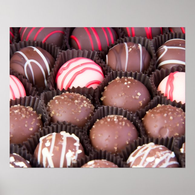 Affiche de Truffe de Chocolat (Devant)