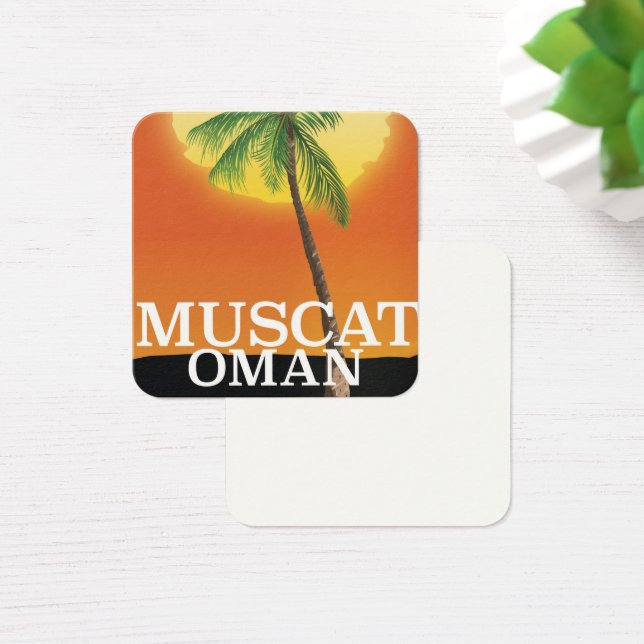 Affiche de vacances à Mascate Oman (Bureau)