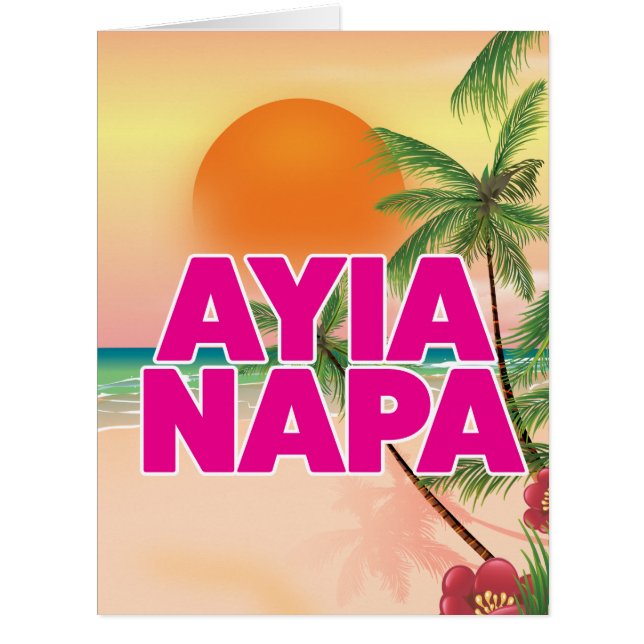 Affiche de vacances Ayia Napa (Devant)