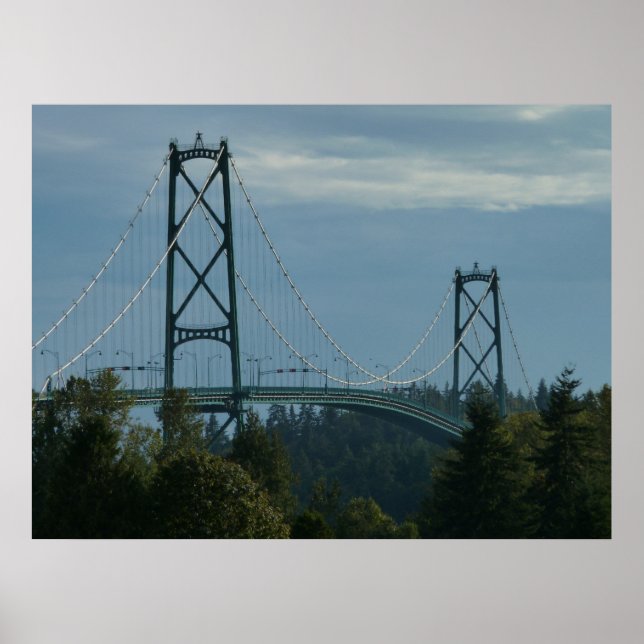 Affiche de Vancouver Imprimer Vancouver Cityscape  (Devant)