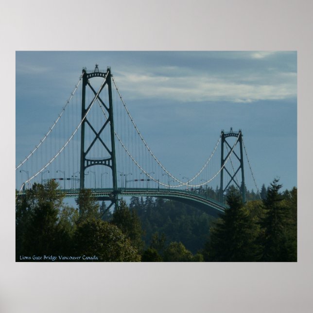 Affiche de Vancouver Imprimer Vancouver Cityscape  (Devant)