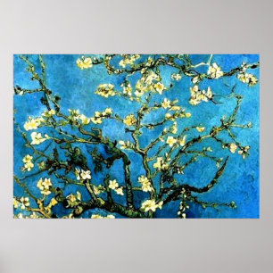Affiche de VanGogh arbre d'amandier en fleurs