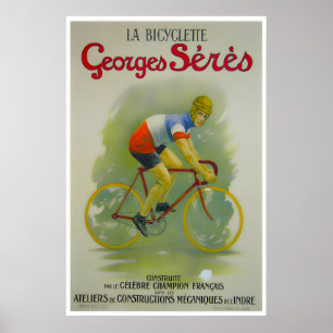 Affiche de vélo français Art de cyclisme Impressio