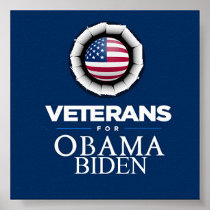 Affiche de VÉTÉRANS d'Obama Biden
