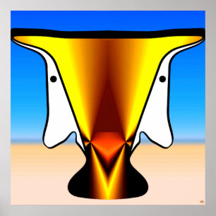 Affiche de visions de désert