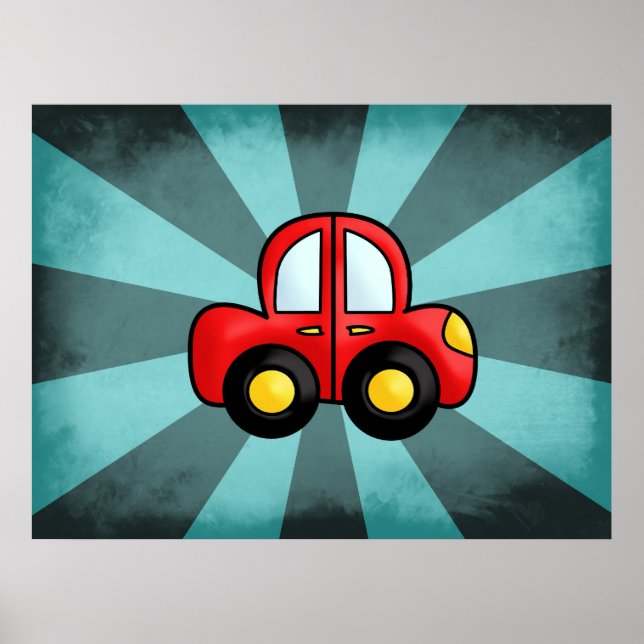 Affiche de voiture (Devant)
