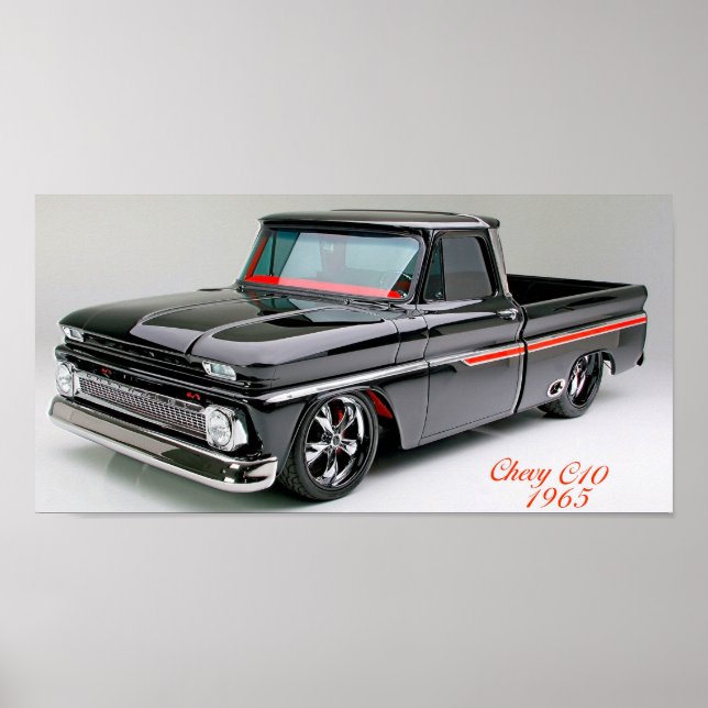 Affiche de voiture classique (Devant)