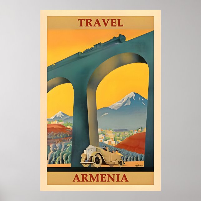 Affiche de voyage Arménie (Devant)