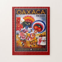 Affiche de voyage au Mexique puzzle