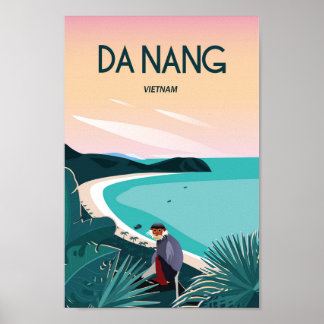 Affiche de voyage de Da Nang