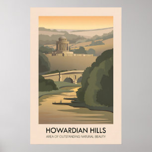 Affiche de voyage de Howardian Hills AONB