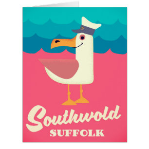 affiche de voyage de Southwold suffolait