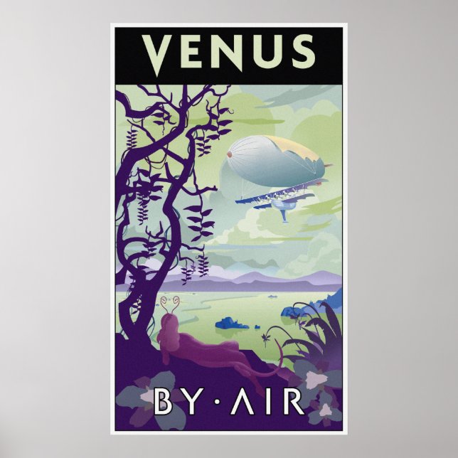 Affiche de voyage de Vénus (Devant)