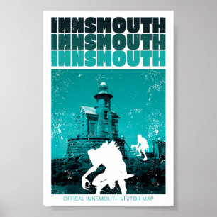 Affiche de voyage d'Innsmouth