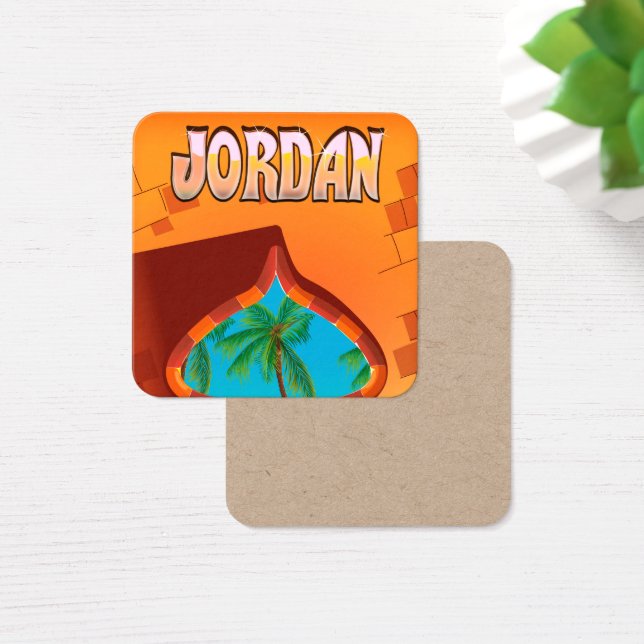 Affiche de voyage du Palais Jordanie (Bureau)