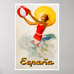Affiche de voyage en Espagne Art espagnol Impressi