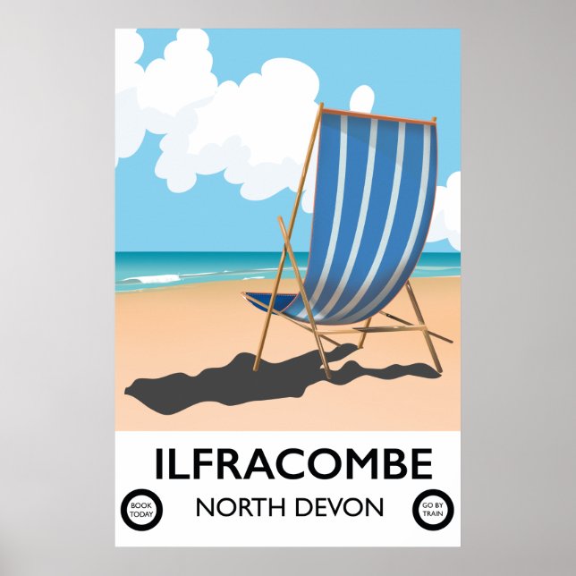 Affiche de voyage Ilfracombe North Devon (Devant)