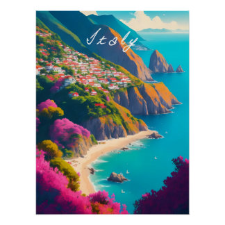 Affiche de voyage Italie