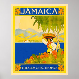 Affiche de voyage Jamaïque