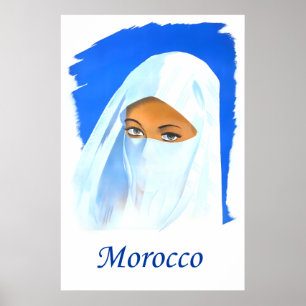 Affiche de voyage Maroc