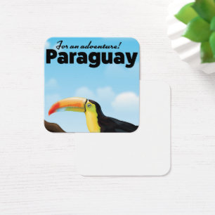 Affiche de voyage Toucan du Paraguay