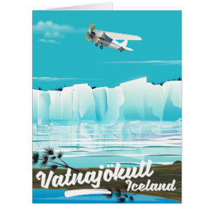 Affiche de voyage Vatnajökull islande