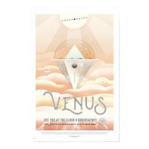 Affiche de voyage - Vénus