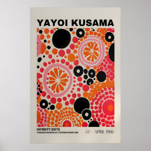 Affiche de Yayoi Kusama - Impression de Yayoi Kusa