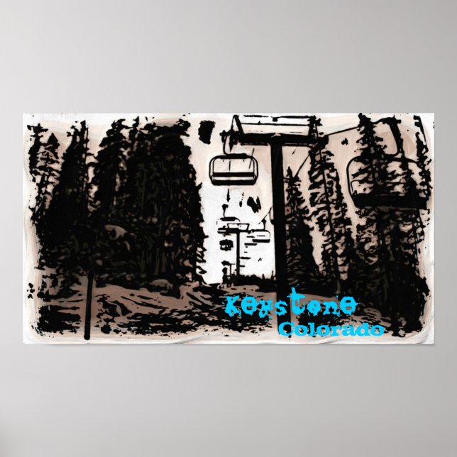 Affiche décorative Keystone Colorado (Devant)