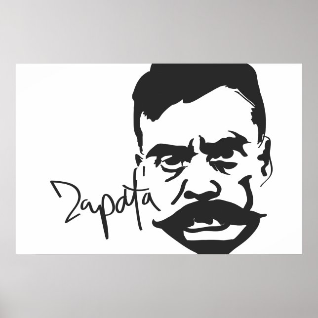 Affiche d'Emiliano Zapata (Devant)