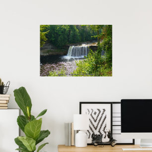 Affiche des chutes supérieures de Tahquamenon, Mic