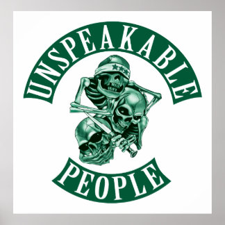 Affiche des couleurs vertes