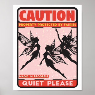 Affiche des enseignes fées