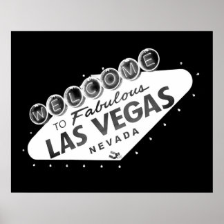 Affiche des signes Fabulous Las Vegas