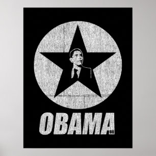 Affiche d'étoile d'Obama